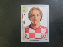 Luka Modric Panini WM 2014 Brasilien Sticker - selten!
