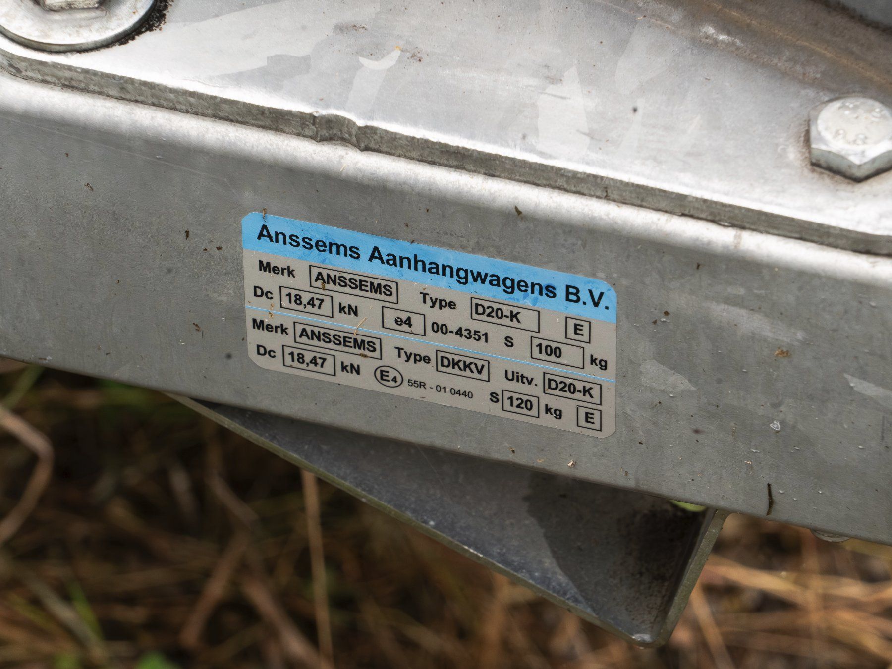 Anssems Anhänger: Anssems Anhänger (2000 kg) – Neu (gemäss Beschreibung) aus Unterseen von powerpan 6