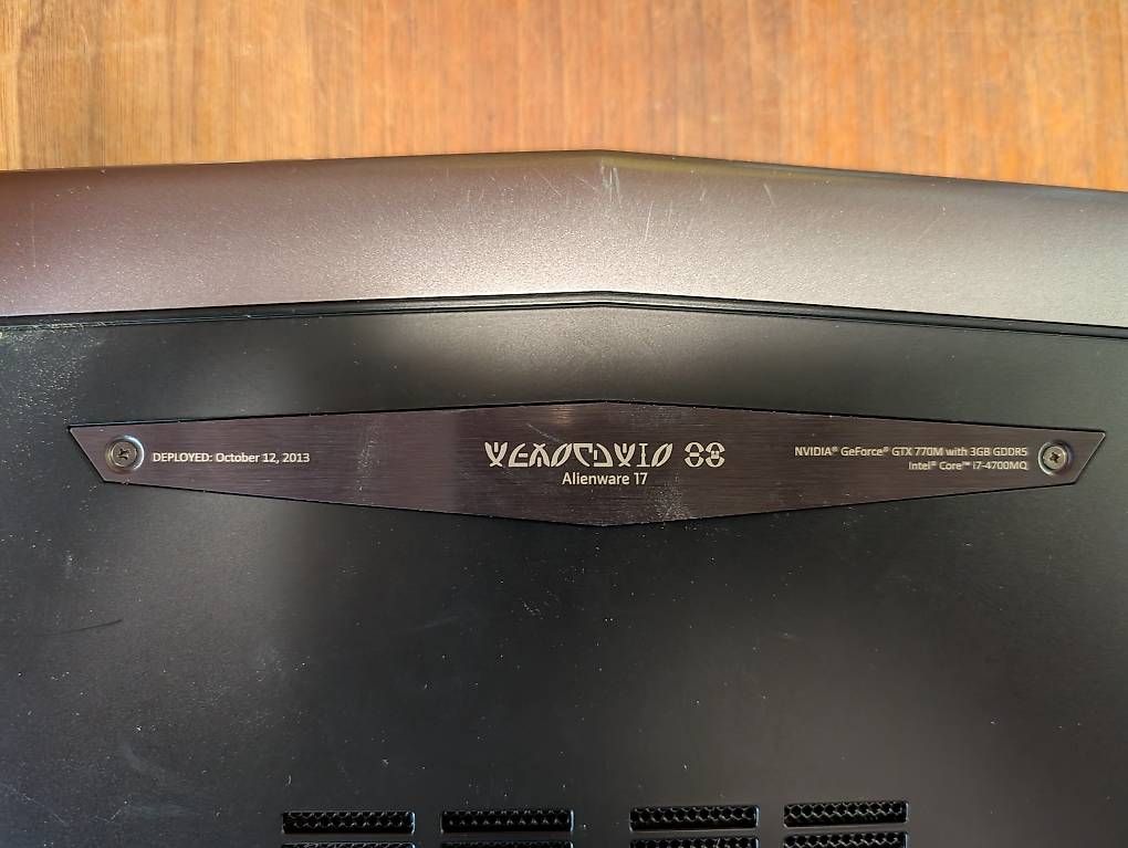 Alienware Notebooks: Gamer Laptop – Gebraucht aus Wetzikon ZH von ste_6lgz 2