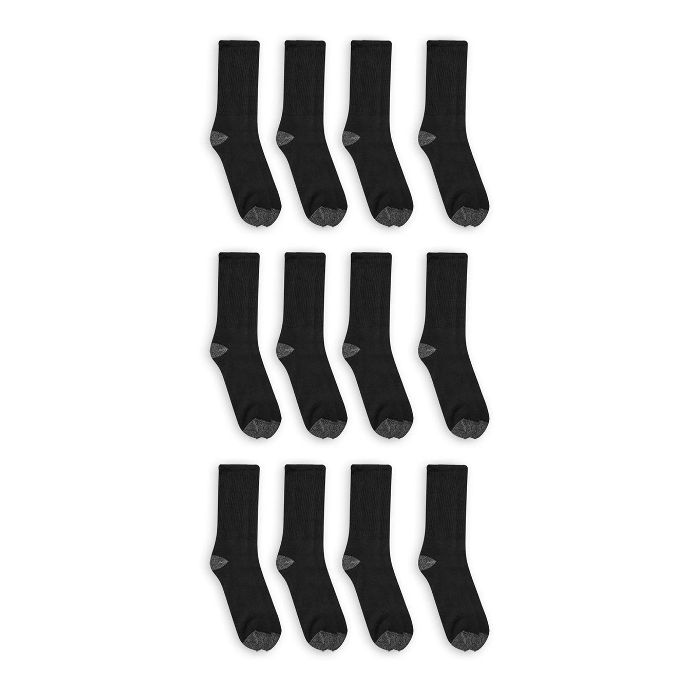 Socken: Socken Athletic Works Men's Crew 12 Paar – Neu und originalverpackt aus Birmenstorf AG von BIGD78 1