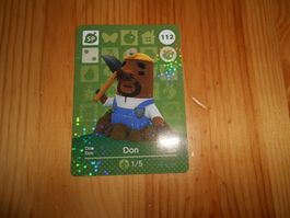 Amiibo Karte 112/Don Serie 2