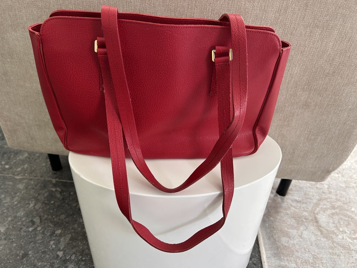 Borse da donna: Rote Lamarthe Handtasche aus Leder – Usato da Bülach venduto da lguedeskr 6