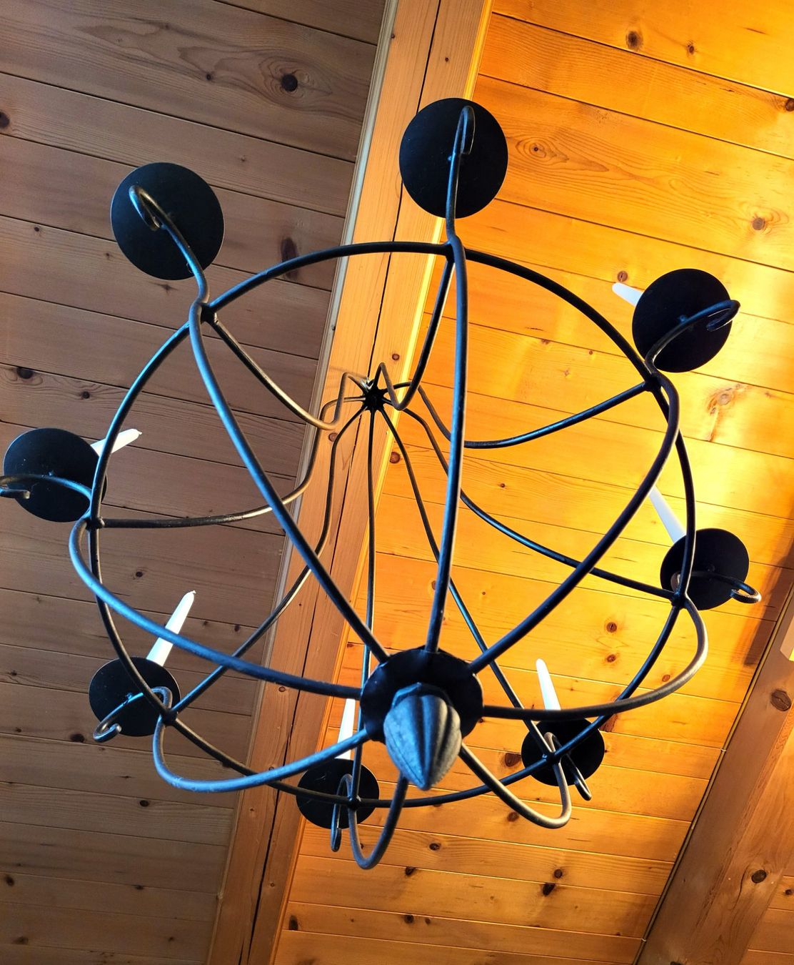 Pfister Kronleuchter & Deckenlampen: Antiker Kerzenleuchter 114 cm – Neu (gemäss Beschreibung) aus Schafhausen im Emmental von Herzrose 5