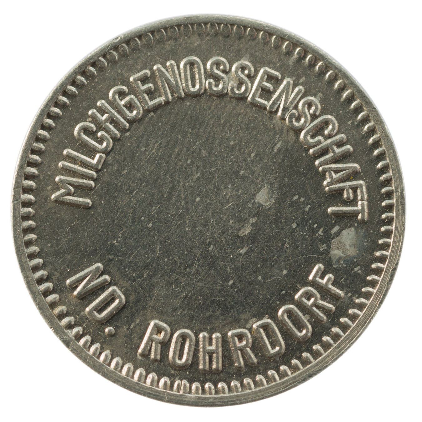 Medaglie: Milchmarke Nd. Rohrdorf 1 L. Milch – Usato da Rotkreuz venduto da Swiss-Coins