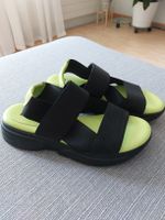 FD Trend Sandalen schwarz-grün Grösse 39 guter Zustand