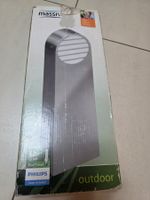 Aussenleuchte Inox inkl. Leuchtmittel, neuwertig