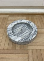 Schlichter 1.7 kg Marmor Aschenbecher Schale vintage Ascher