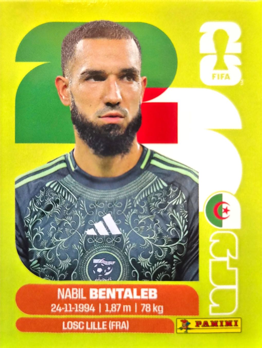 Panini Carte collezionabili: Carte FIFA World Cup 2026 ALG 12 – Usato da Clarens venduto da rim_g98y
