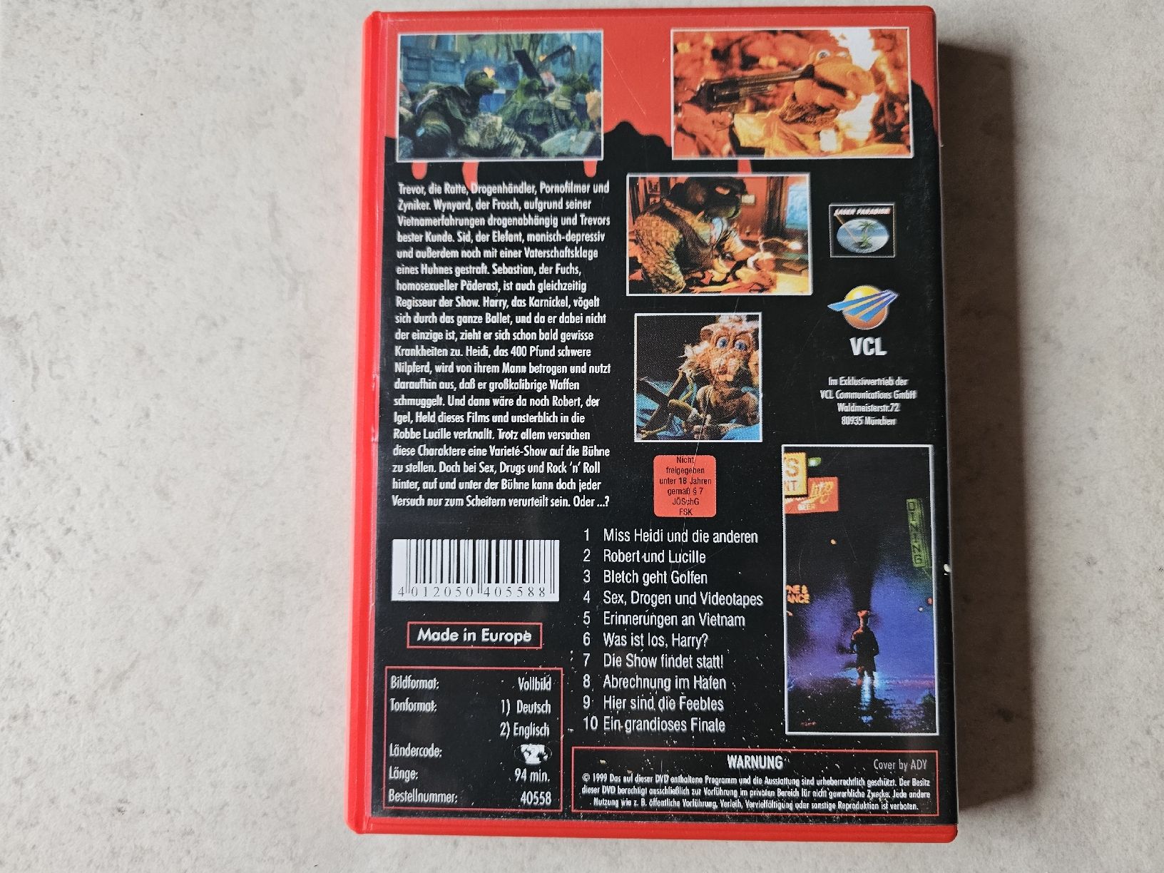 Tutti i DVDs: Meets The Feebles  /  Red Edition – Usato da Schneisingen venduto da backstore24 1