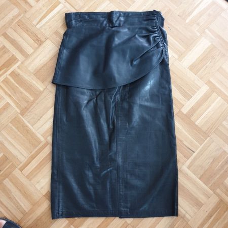 Gianni Versace, Lederjupe, Gr. 38