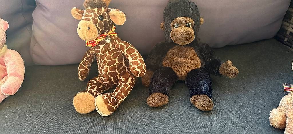 Jouets: 2 kl. Plüschtiere – Neuf (Voir description) à Therwil par jas_vpt8