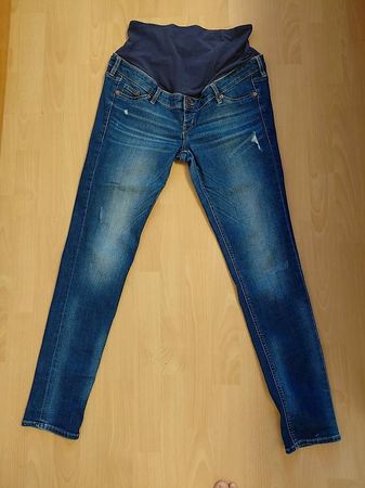 Umstandshose, Jeans, Gr 42