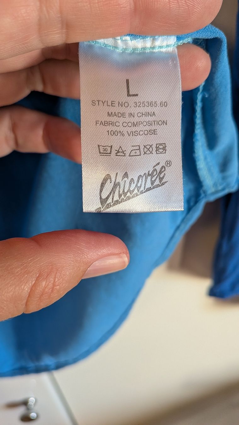 Camicette: 2 blusenshirts gr. L – Usato da Entlebuch venduto da grenzganger 2