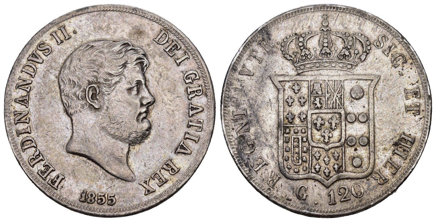 Toutes les monnaies: Neapel 1855 – D'occasion à Bern par numismatictops