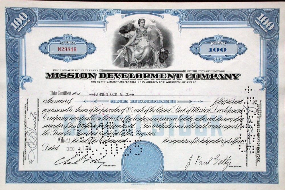 Mission Development Company - 1954 (Gebraucht) in Solothurn für CHF 1 ...