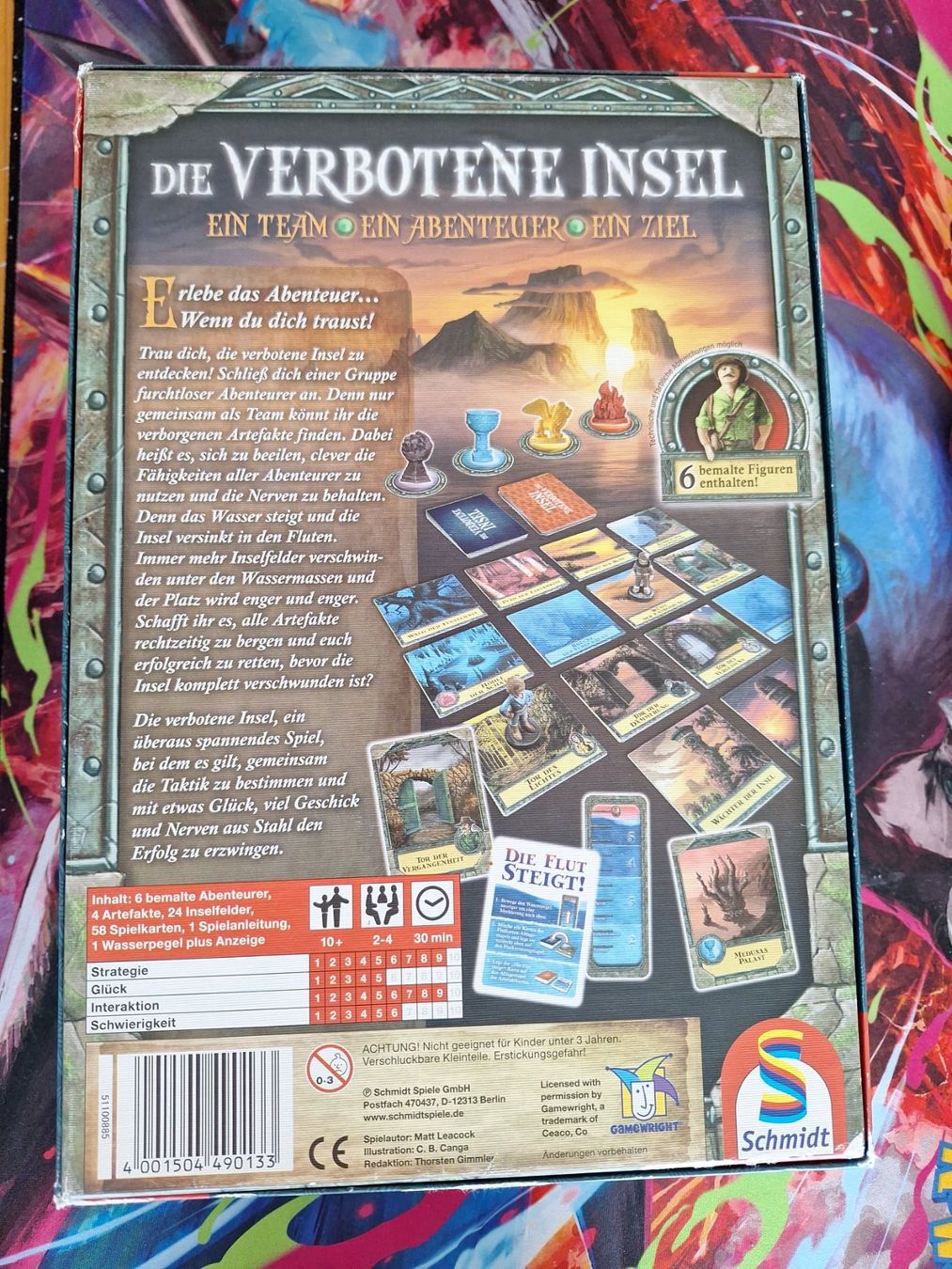 Giochi: Die verbotene Insel - Brettspiel Schmidt Spiele – Usato da Altstätten SG venduto da GGsGameshop 4