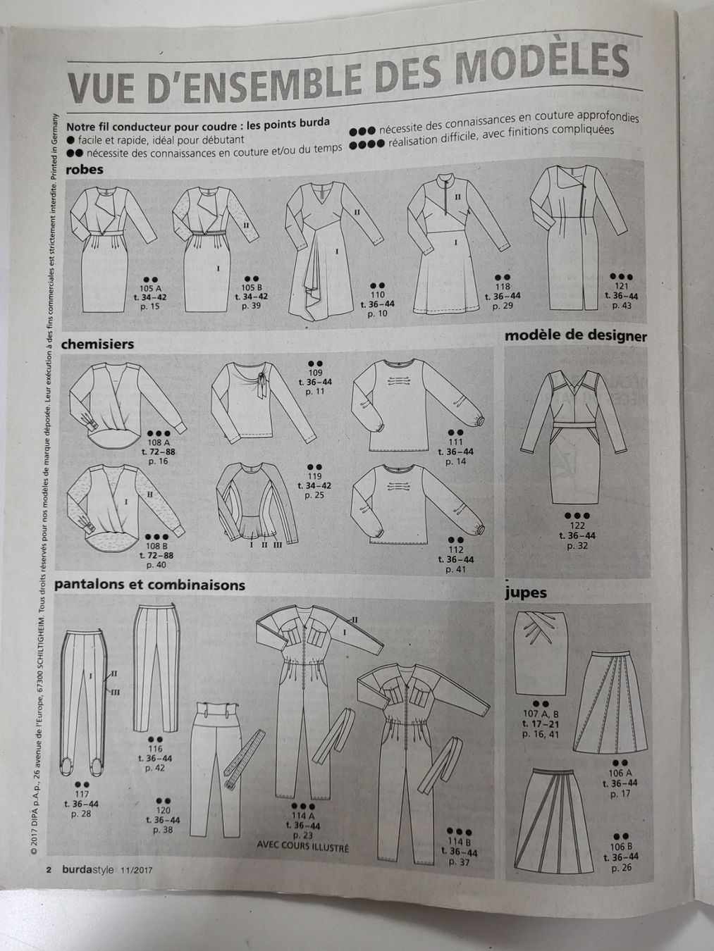 Patrons: Patrons de couture – D'occasion à Lausanne par skede 1