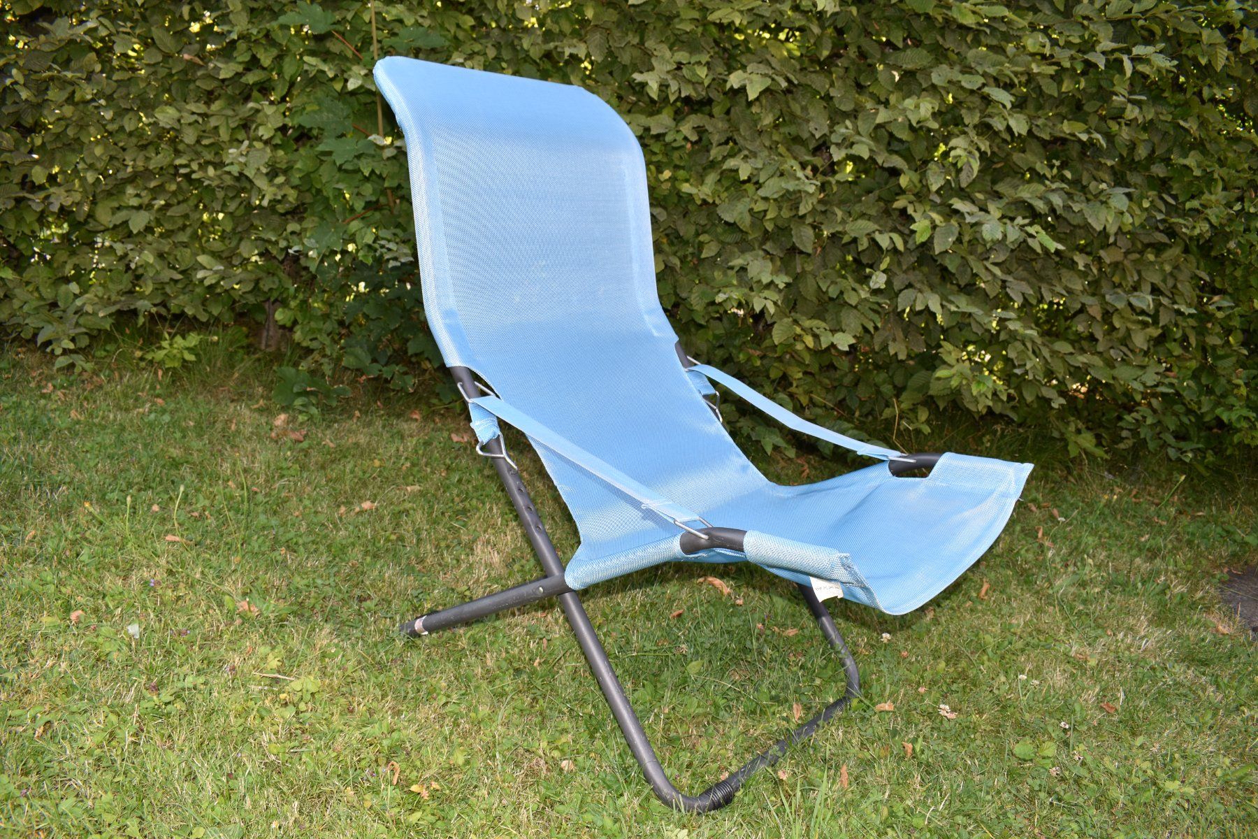 Sedie a sdraio: Faltstuhl Gartenstuhl / Liegestuhl blau – Usato da Speicher venduto da Indigoblau_3 8