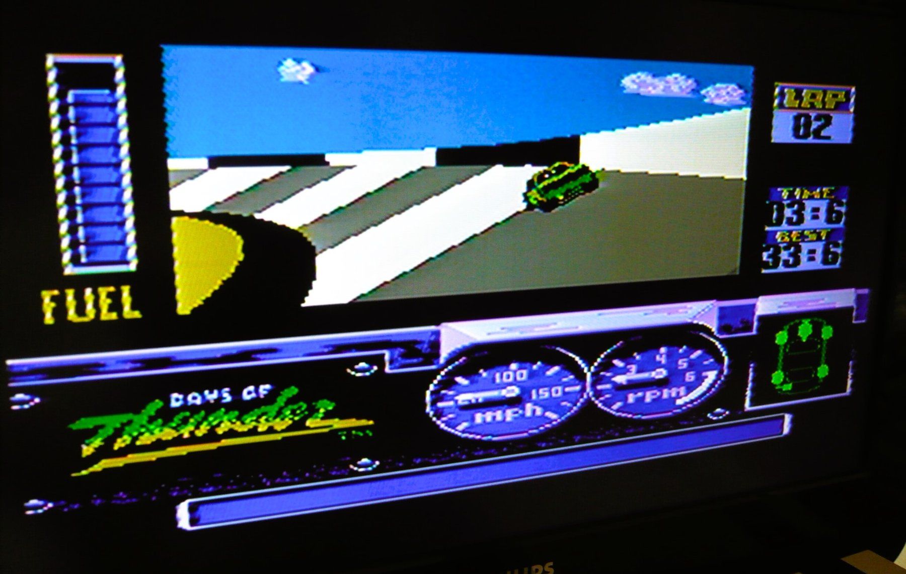 Nintendo Giochi: NES : Day of Thunder – Usato da Onex venduto da Jaguar1986 2
