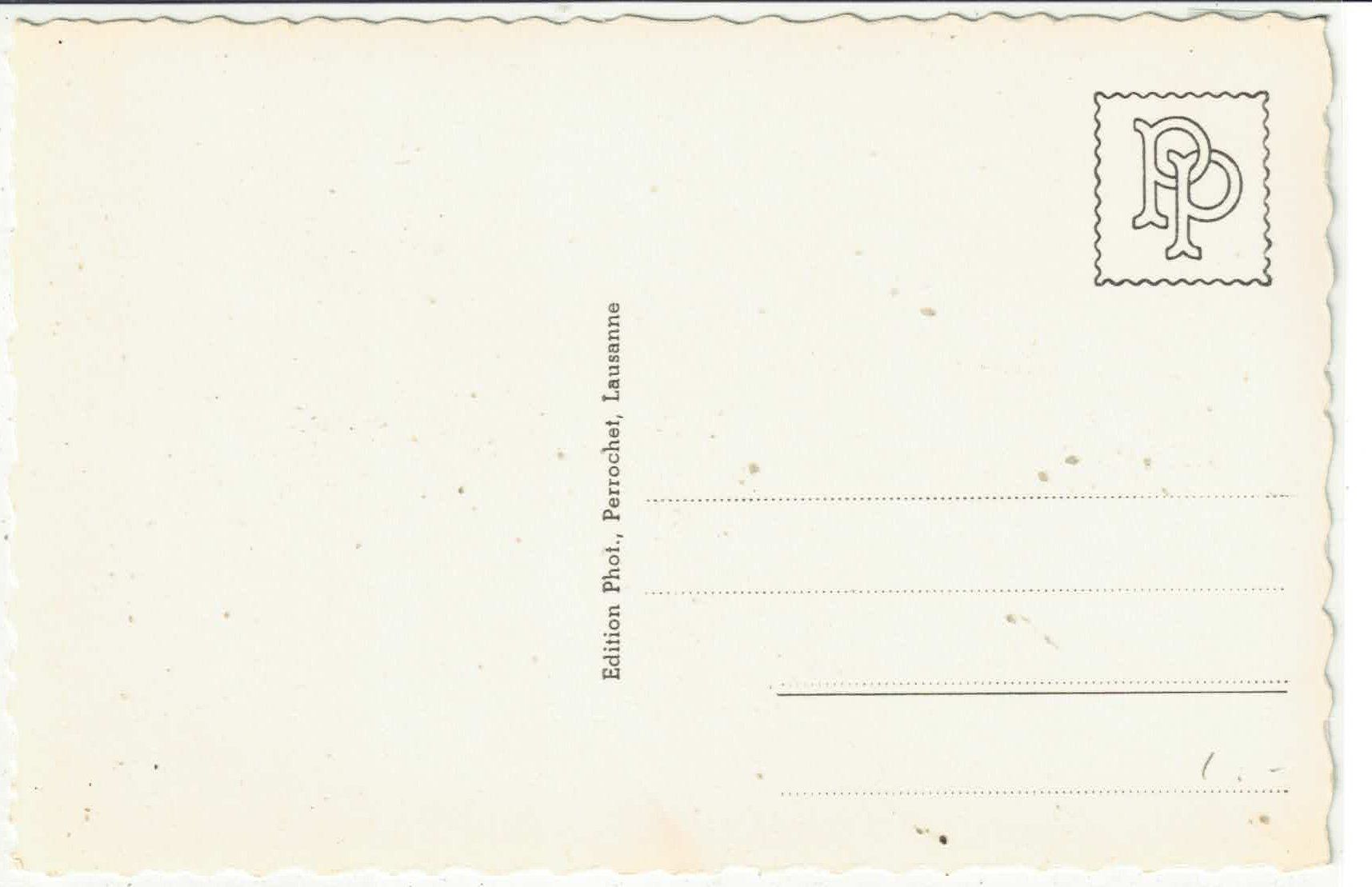 Cartoline postali: Kirche Saanen mit Rüblihorn – Usato da Ettingen venduto da Kartenplanet 1