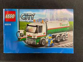 LEGO City Tanklastwagen 60016 - Komplett mit Anleitung!