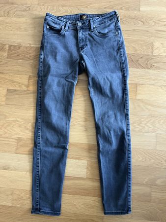Lee Scarlett Jeans, W27/29, grau