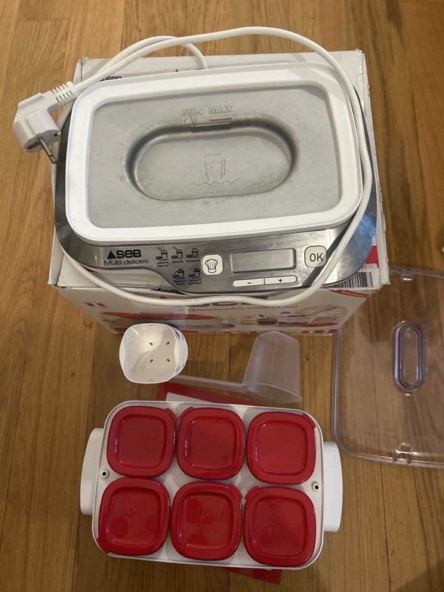 Elettrodomestici da cucina: Seb Multi Delices Yogurt Maker White Like New – Usato da Lausanne venduto da dre_th8k 3