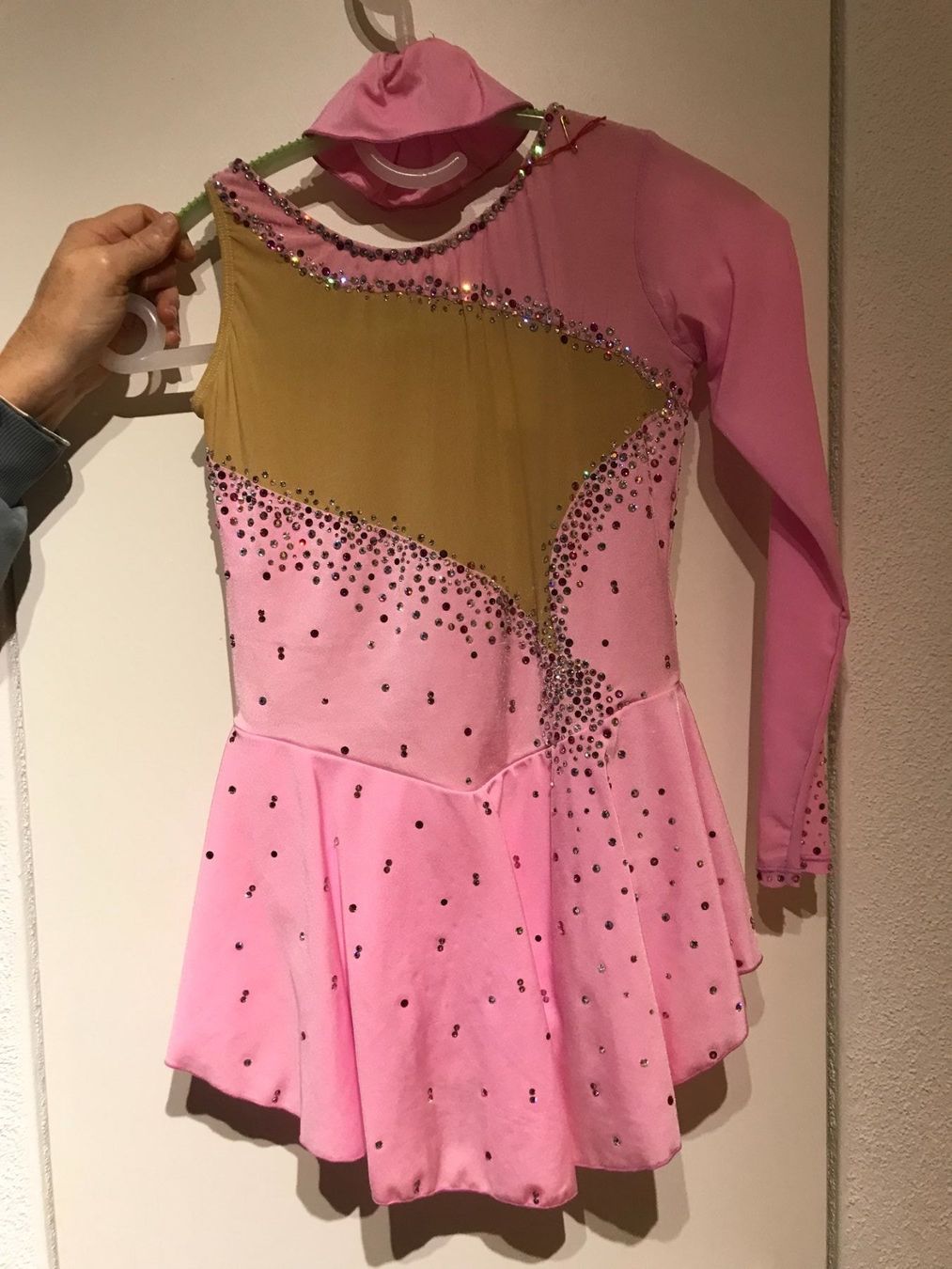 Vestiti & Gonne: Kürkleid mit Haargummi Rosa Grösse 152 – Usato da Wagenhausen venduto da vintagesecondhand 1