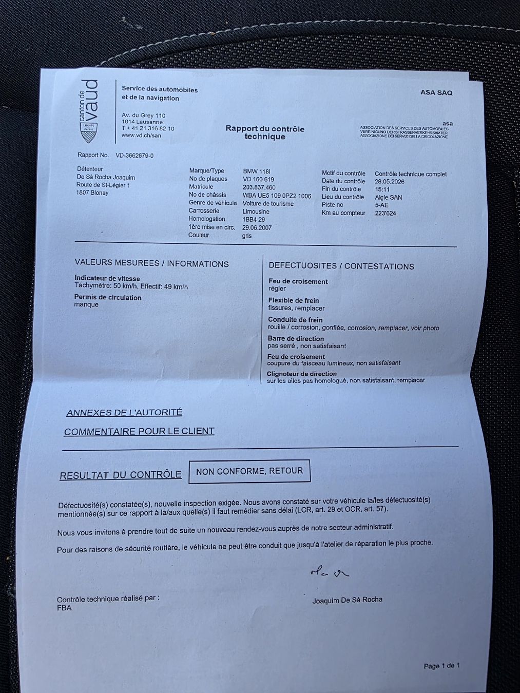 BMW Automobili: bmw 118i – Usato da Blonay venduto da ach_2wcy 9