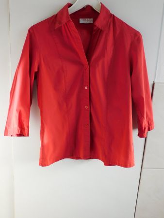 Damenbluse von „Gina B Heidemann“, Gr. 36, rot