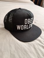 Casquette Obey Worldwide Noire, Taille Réglable
