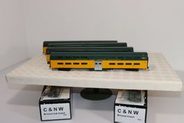 4 x Kato US Wagen ( 459 )