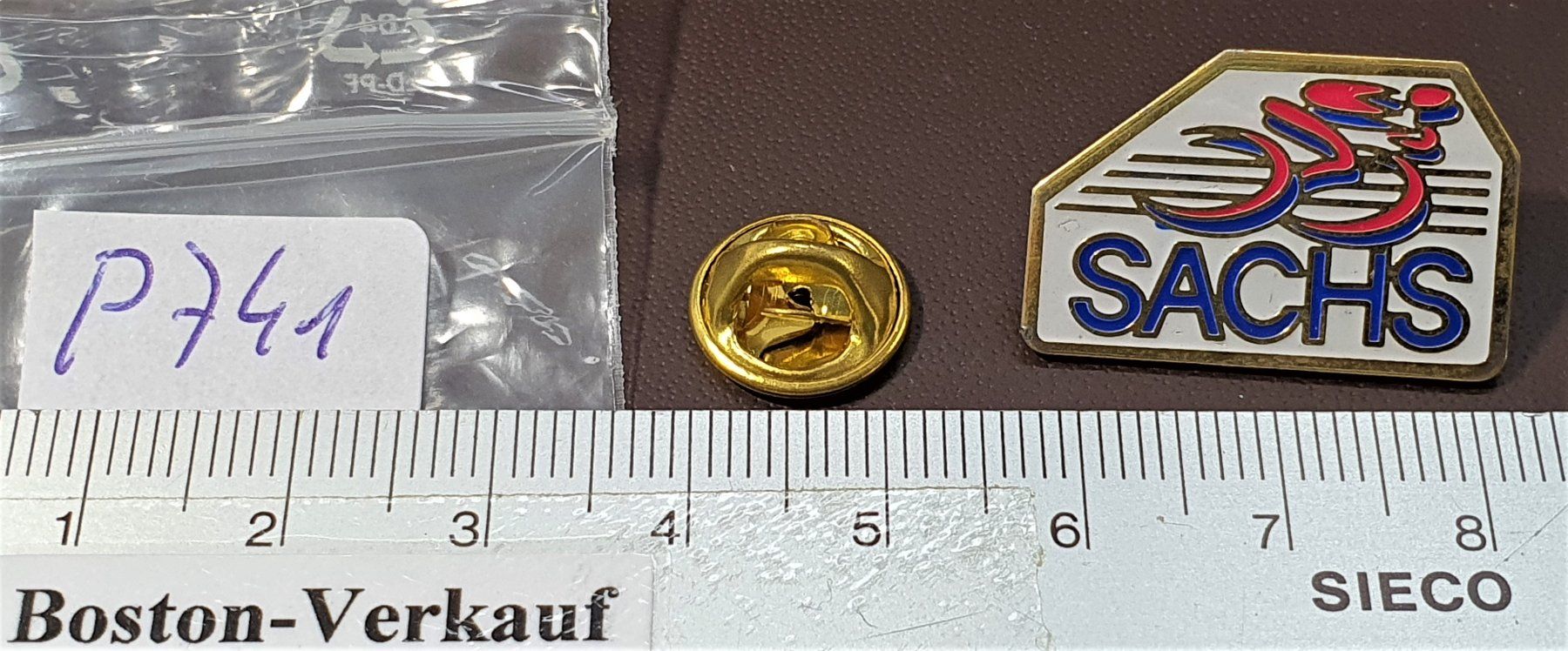Placchette & Badge: P741 - Pin Bike SACHS – Usato da Reinach BL venduto da Boston-Verkauf 1