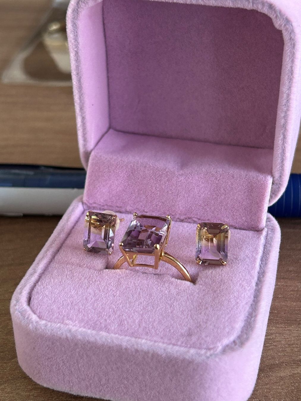 Altri gioielli: Amethyst Ring and Earring Set. – Nuovo (secondo la descrizione) da Tägerwilen venduto da jna_5zmg 4