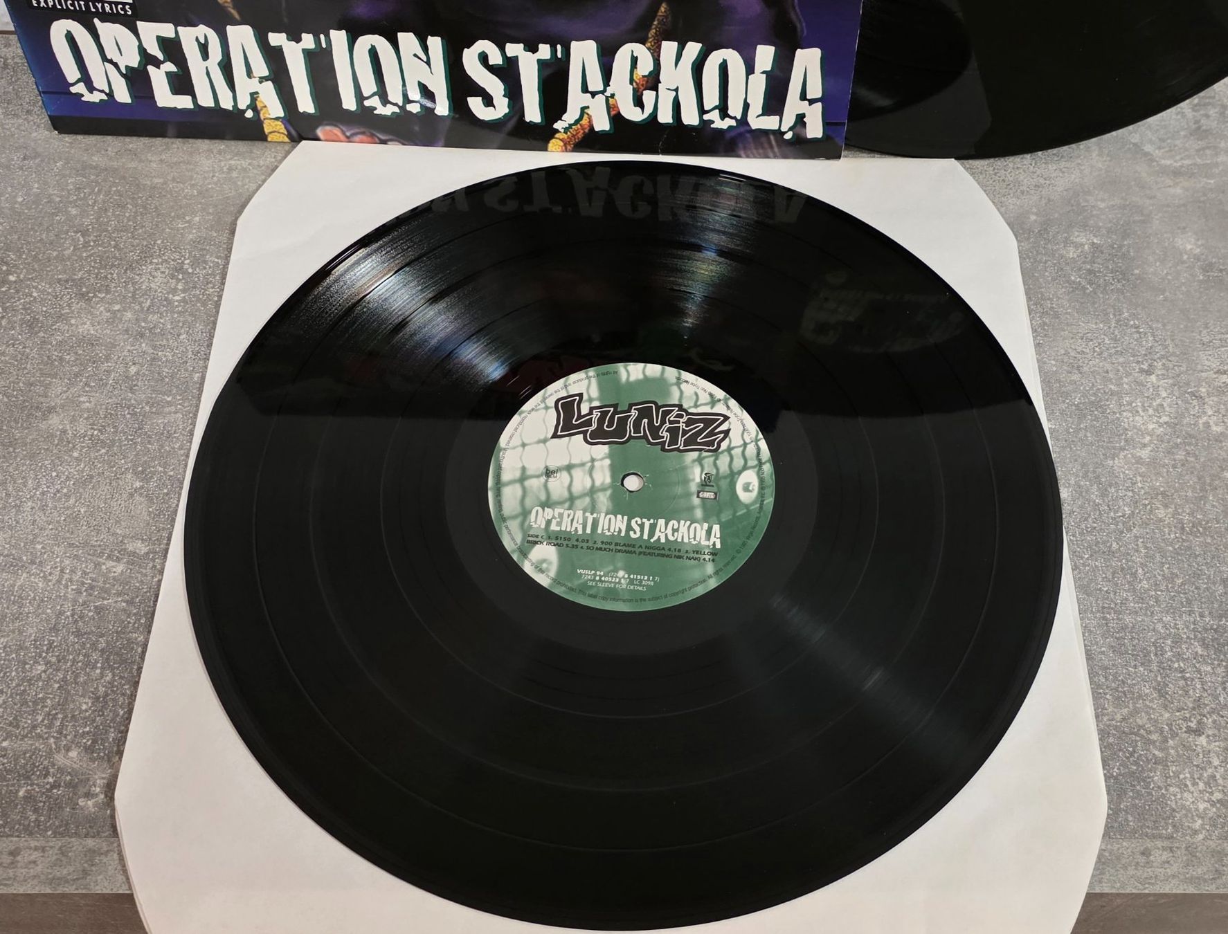Dischi in vinile: Luniz - Operation Stackola, LP Vinyl, Ultra rare 1995 Rap – Usato da Zürich venduto da spin23 6