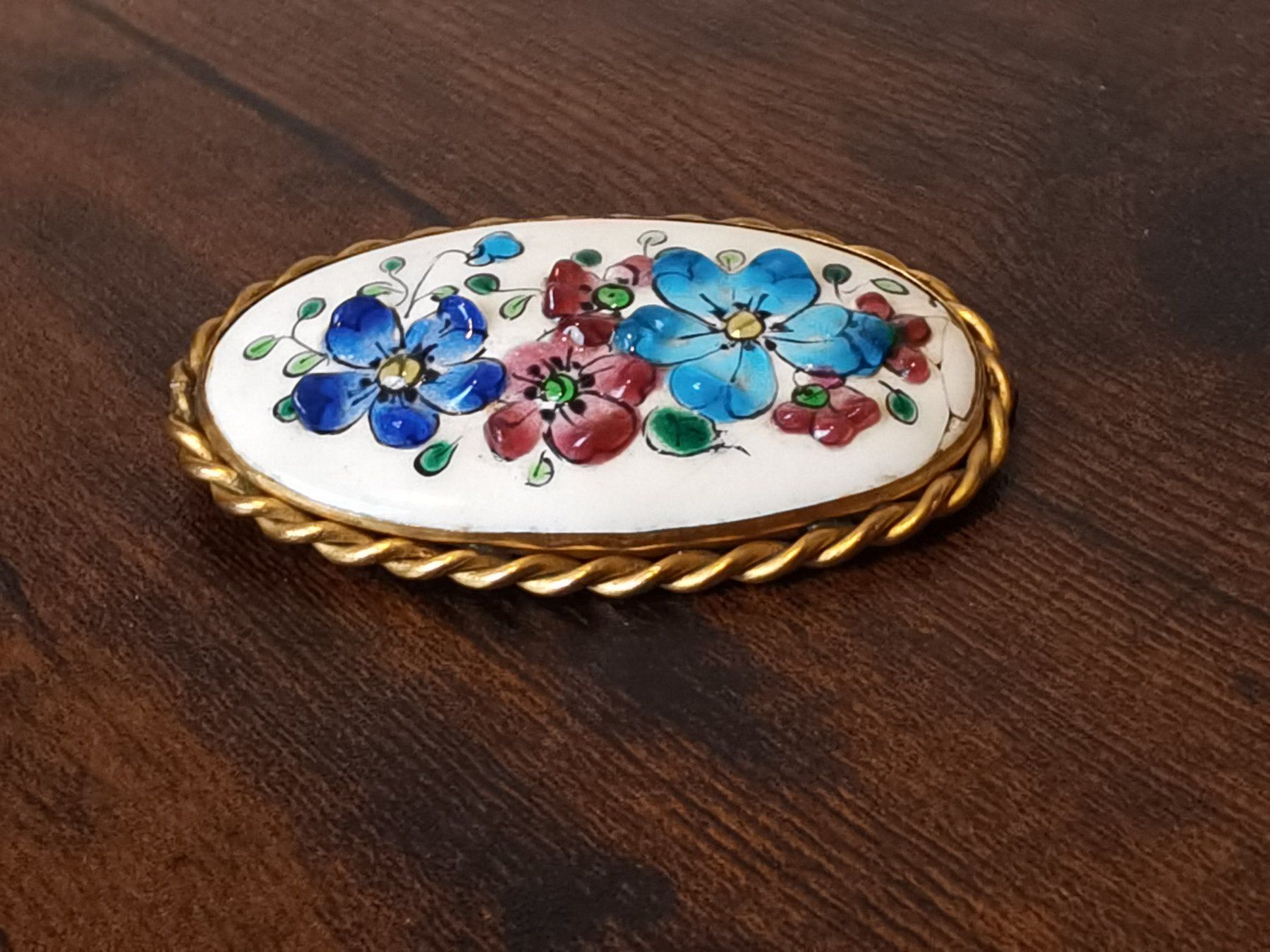 Spille & Fermagli: Brosche "Emaux des Cévennes" – Blumen – Usato da Reinach BL venduto da Coin-Vintage 3