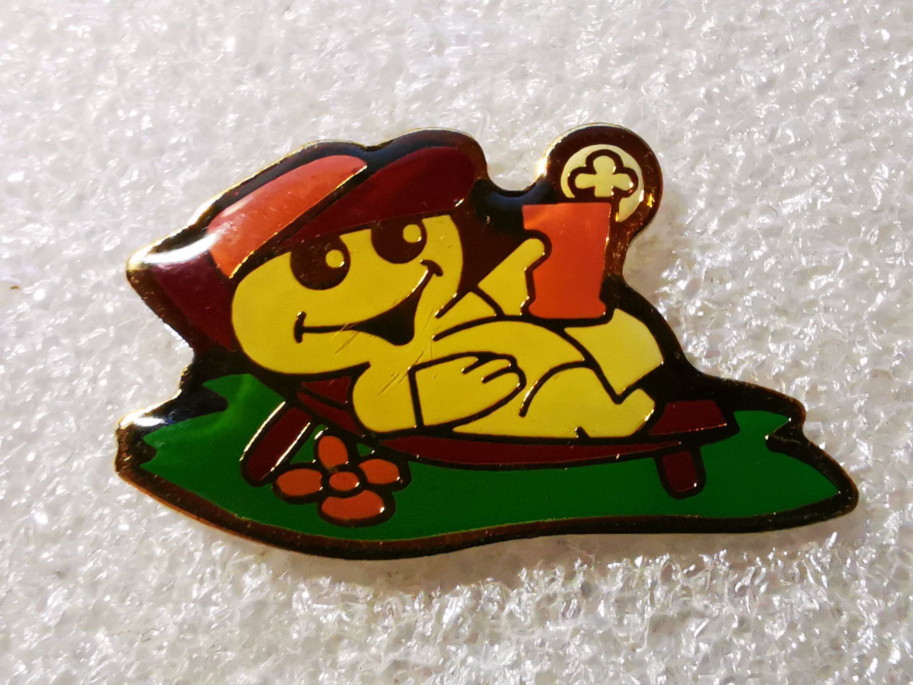 Placchette & Badge: Ansteckpin 24: Maga Bio – Usato da Oppligen venduto da Pin-Fall-Shop
