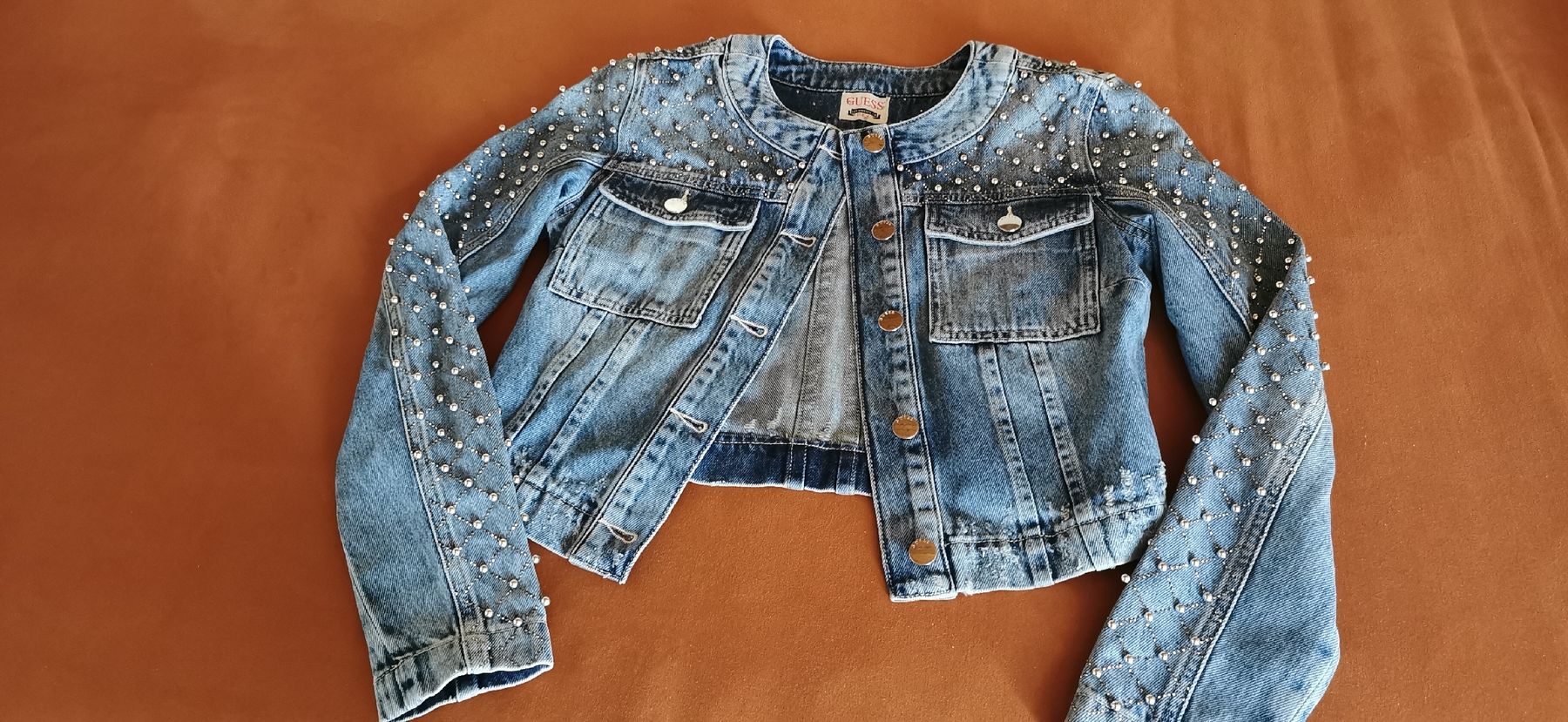 Guess Giacche: GUESS Jeans Jacke Gr XS – Nuovo (secondo la descrizione) da St. Niklaus VS venduto da Distel60 3