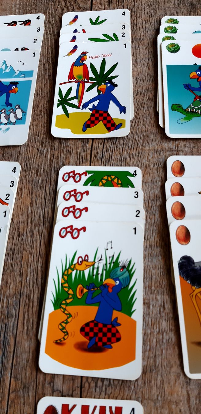 Giochi: Globi Quartett  --  GLOBI'S ZOO – Usato da Tagelswangen venduto da BrigittaC01 4