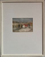 Hugo Abt, „Dünenlandschaft“, Aquarell