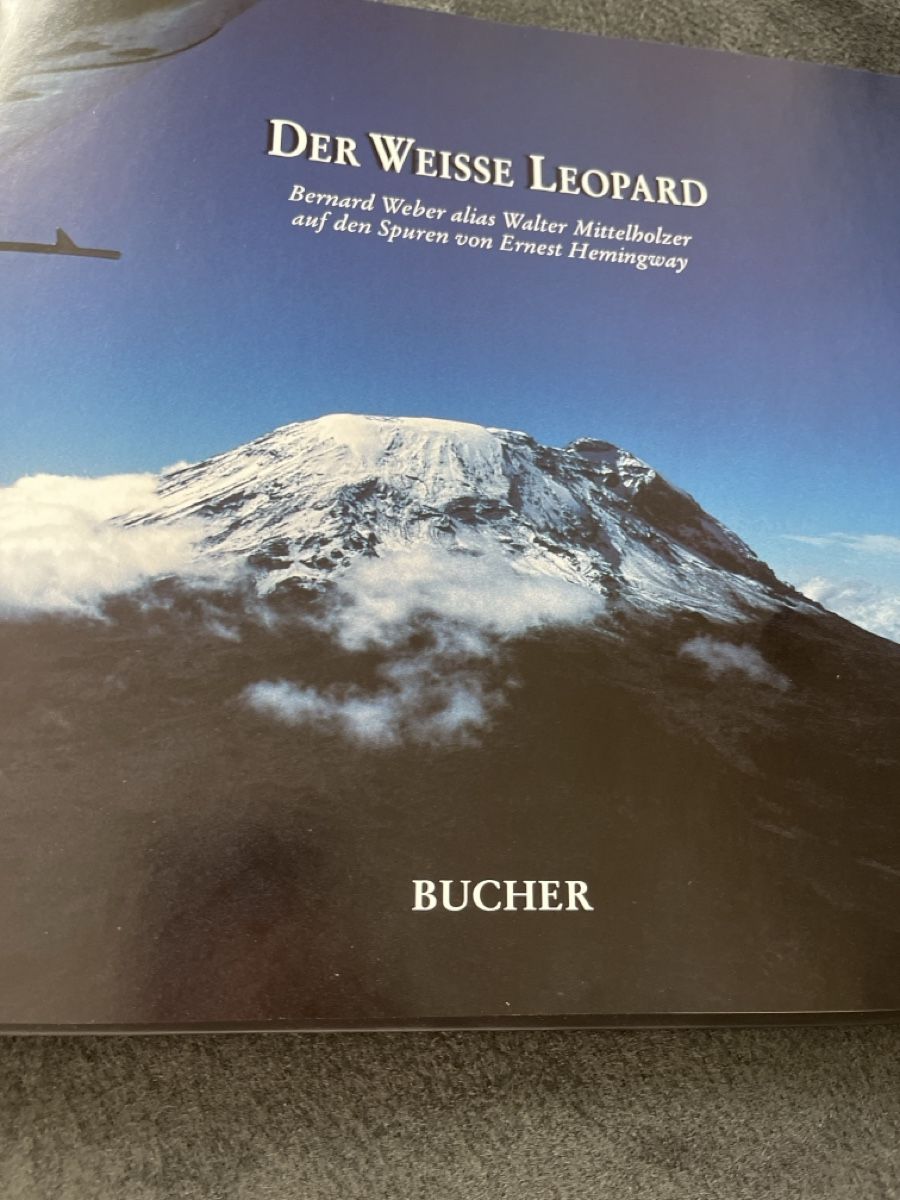 Libri: Der weisse Leopard - Hemingway, Mittelholzer, Afrika! – Usato da Niederhasli venduto da Suneblueme 1