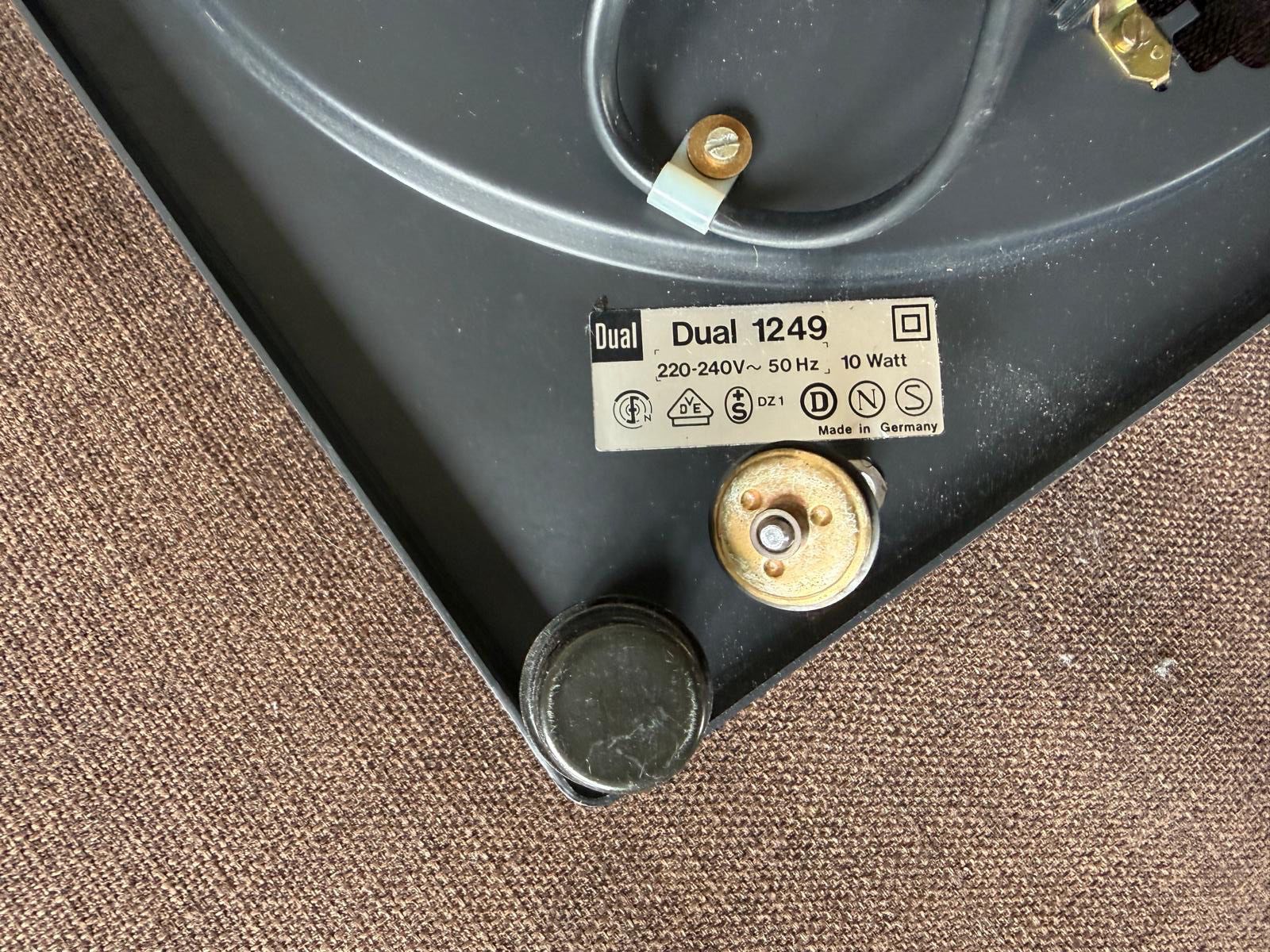 Dual Giradischi: Plateau de base Dual 1249 – Usato da Genève venduto da Buens4 6