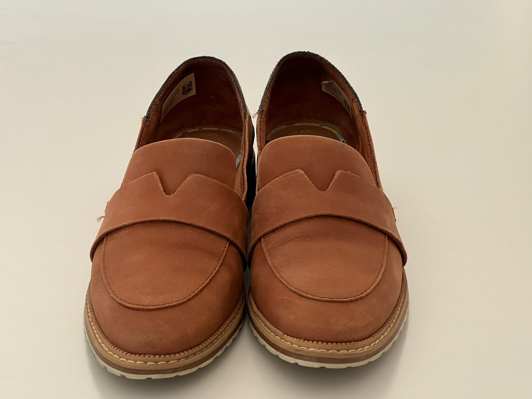 Toms Scarpe da donna: TOMS Loafers Slipper Leder 38 38.5 hellbraun – Usato da Büetigen venduto da Jabo 2