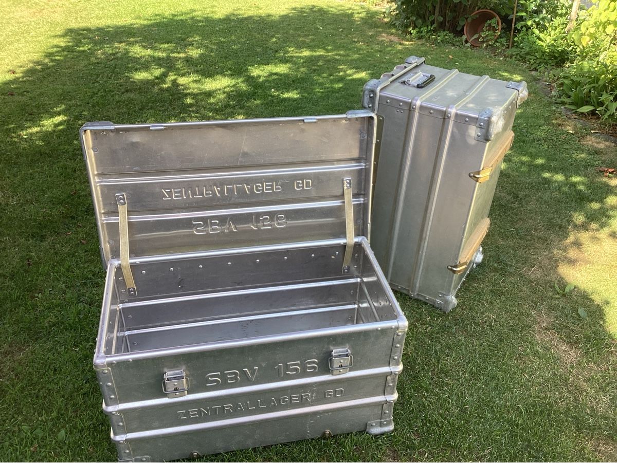 Transportkisten: Kisten Aluminium, 2 Stück – Gebraucht aus Schüpfheim von W010