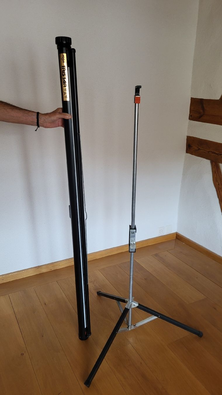 Pellicole: Projektions-Leinwand mit Stativ – Nuovo (secondo la descrizione) da Seon venduto da wilson3 2