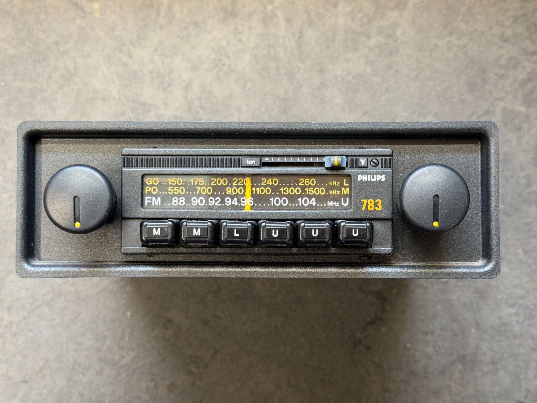 Philips Radio: Philips 22 AN 783/00 Autoradio Oldtimer Vintage – Usato da Lyssach venduto da P-tec