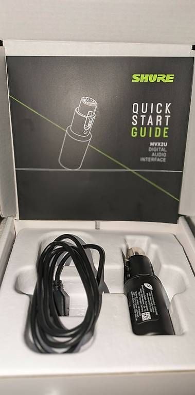 Attrezzatura per studi di registrazione: Shure MVX2U Digital Audio Interface XLR to USB C – Nuovo (secondo la descrizione) da Basel venduto da mangome 3