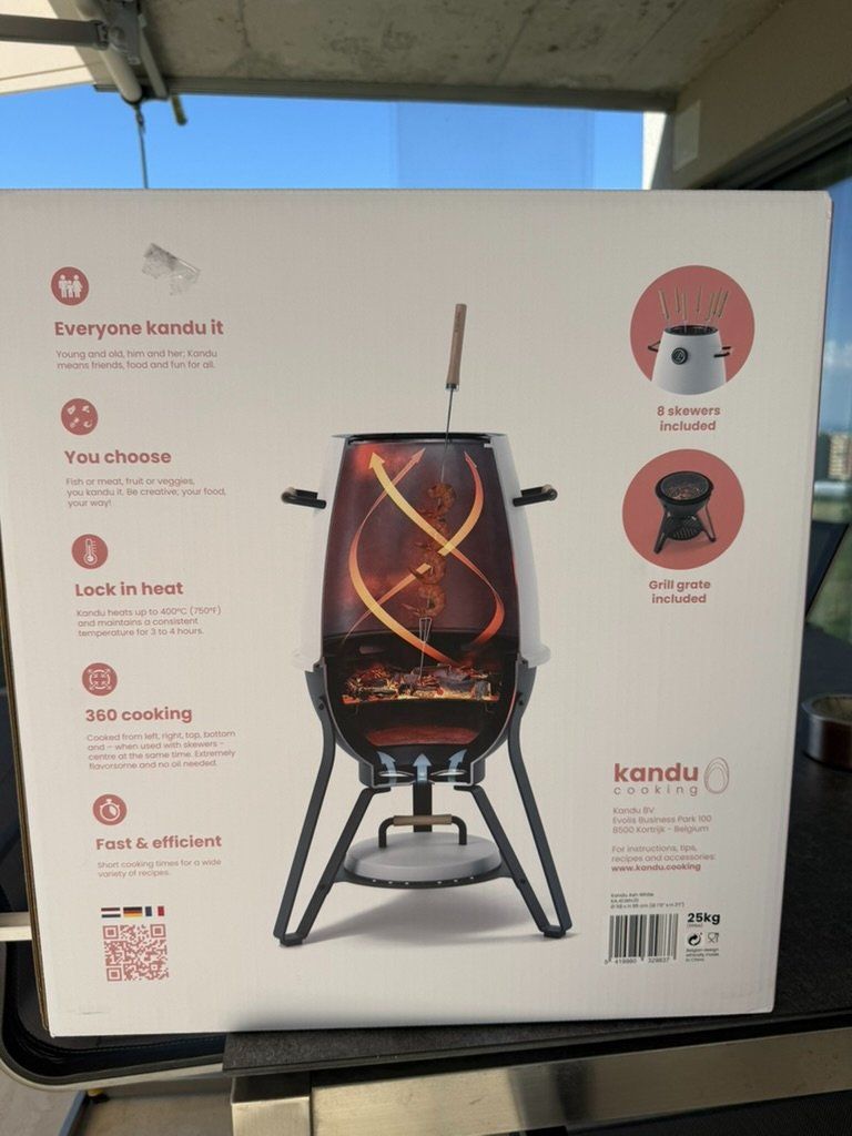 Griglie: Kandu Grill, neu & originalverpackt, Weiss – Nuovo e nell'imballaggio originale da Rorschacherberg venduto da ste_kh96 1