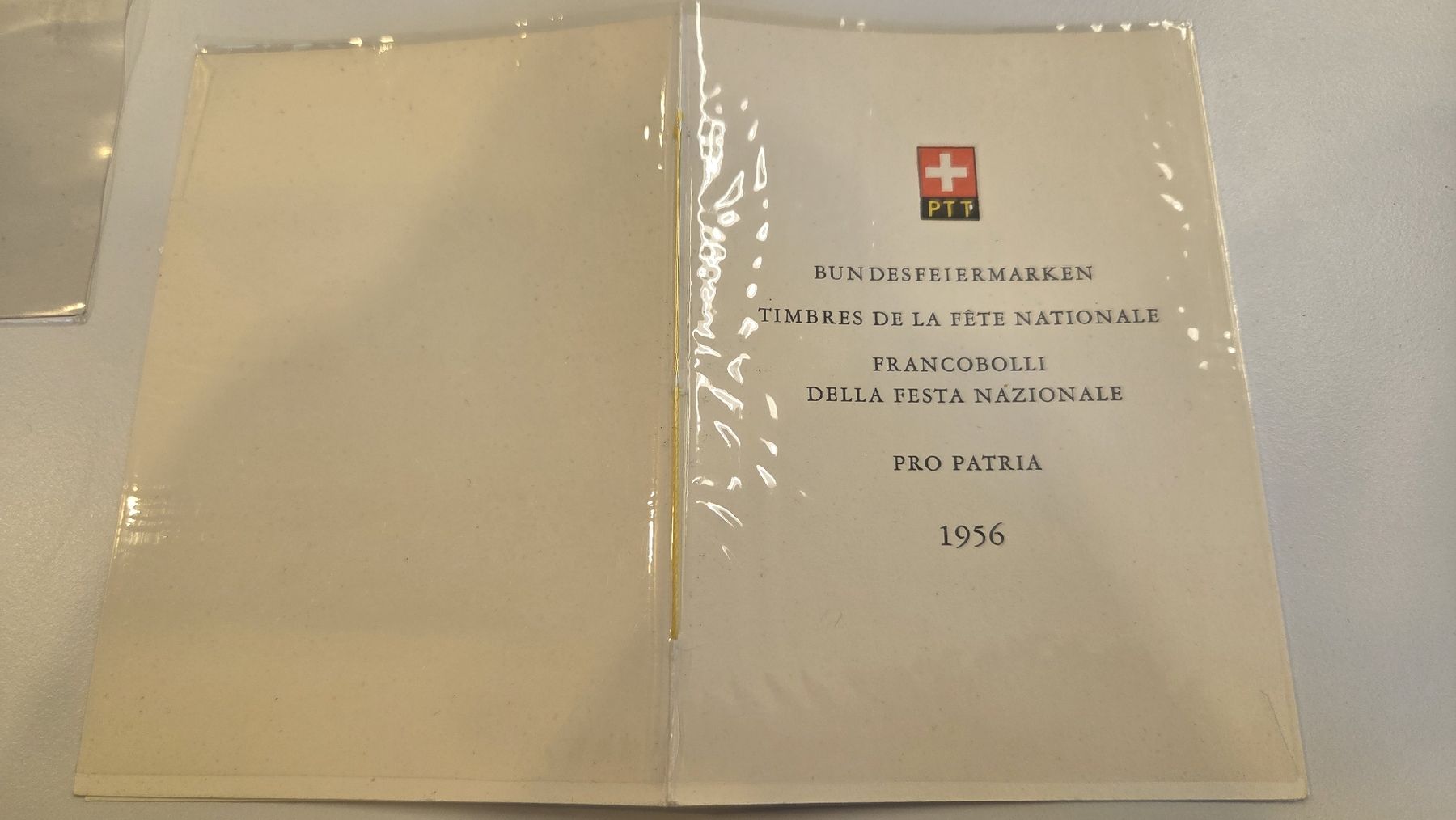 Alle Briefmarken: 1956 FDC Folder Pro Patria – Gebraucht aus Arni AG von Moth68 1