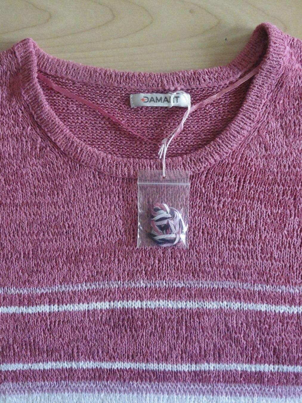 Maglioni & Felpe: Damart Bändeli-Pullover, Gr. 46/48, neu – Nuovo (secondo la descrizione) da Ins venduto da Baj 2